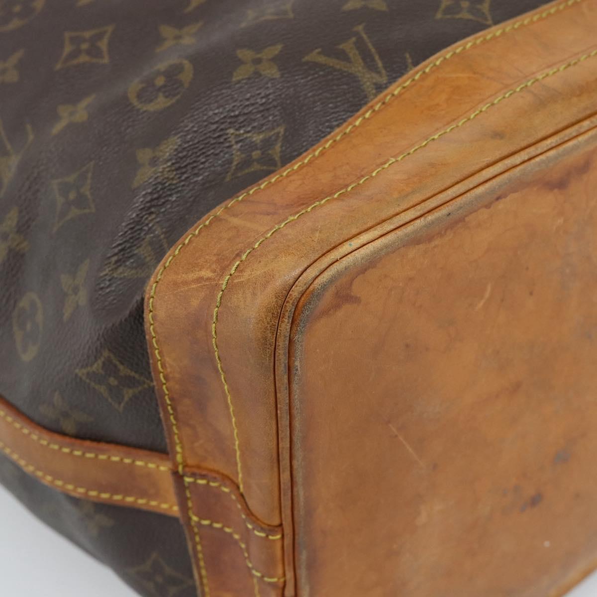 LOUIS VUITTON Monogram Noe Shoulder Bag M42224 LV Auth 183869