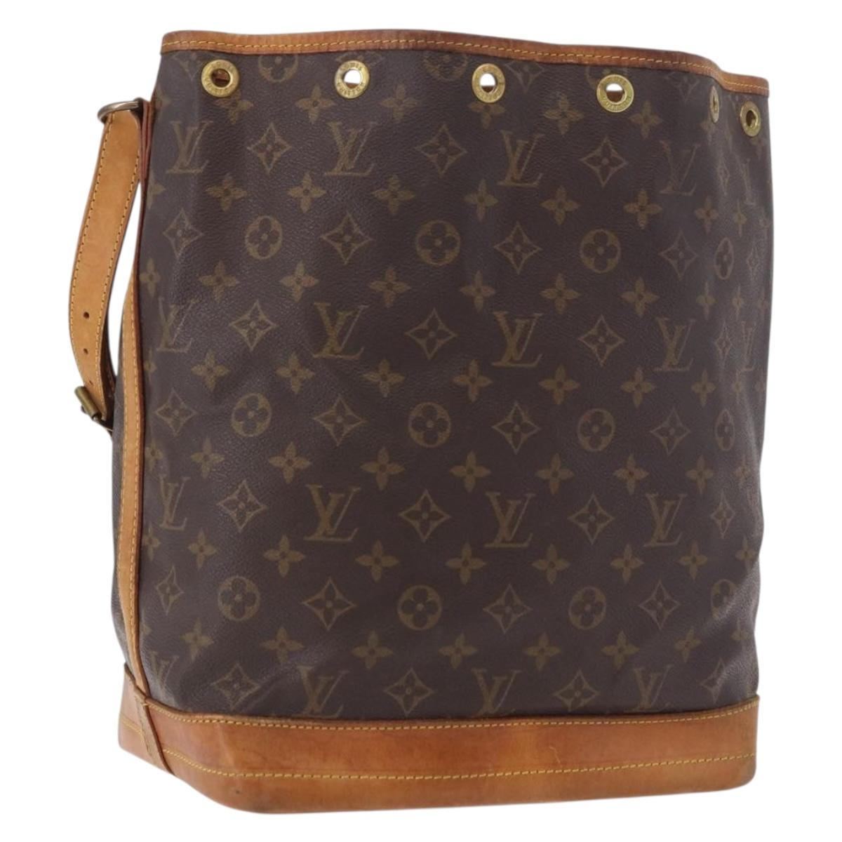 LOUIS VUITTON Monogram Noe Shoulder Bag M42224 LV Auth 183961