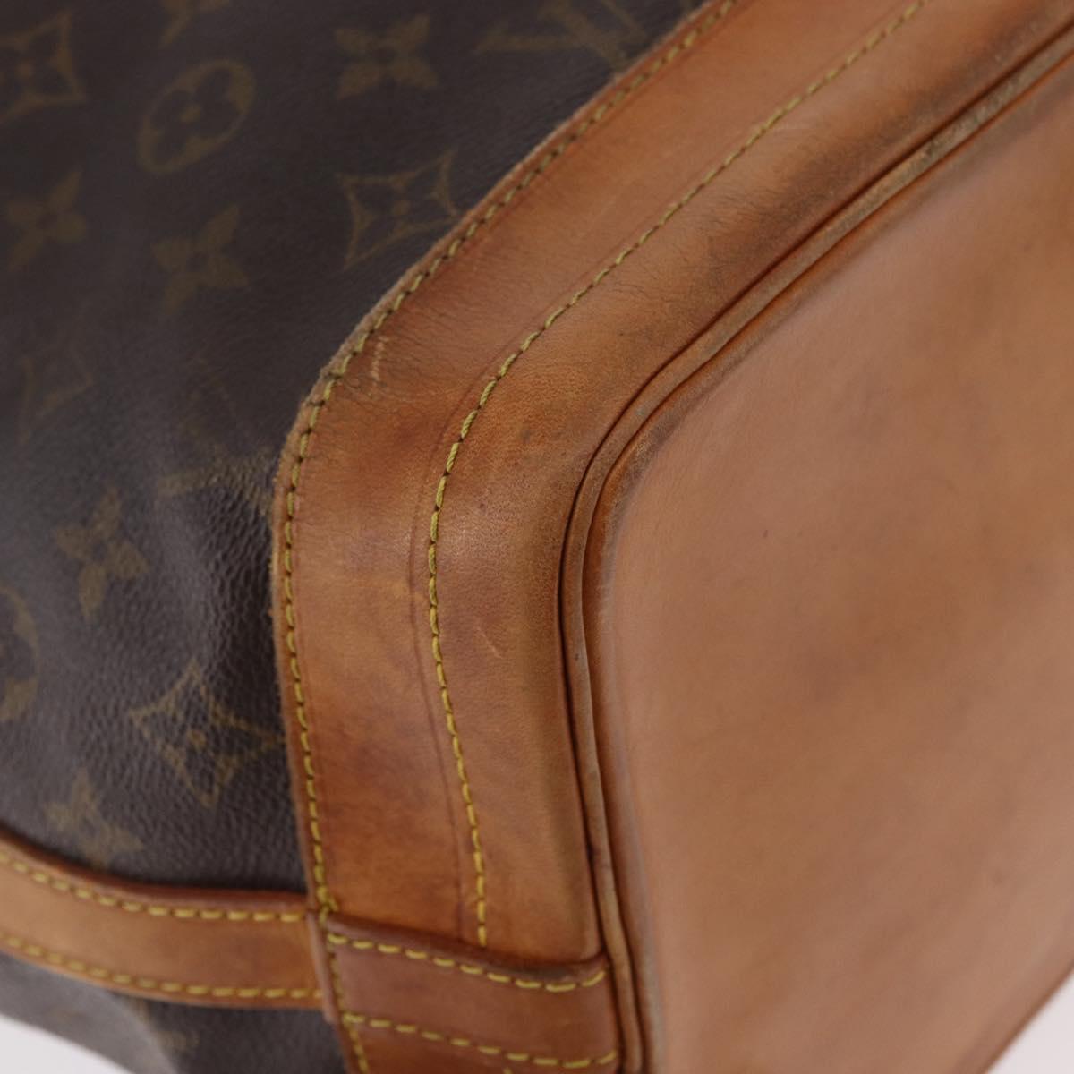 LOUIS VUITTON Monogram Noe Shoulder Bag M42224 LV Auth 183961