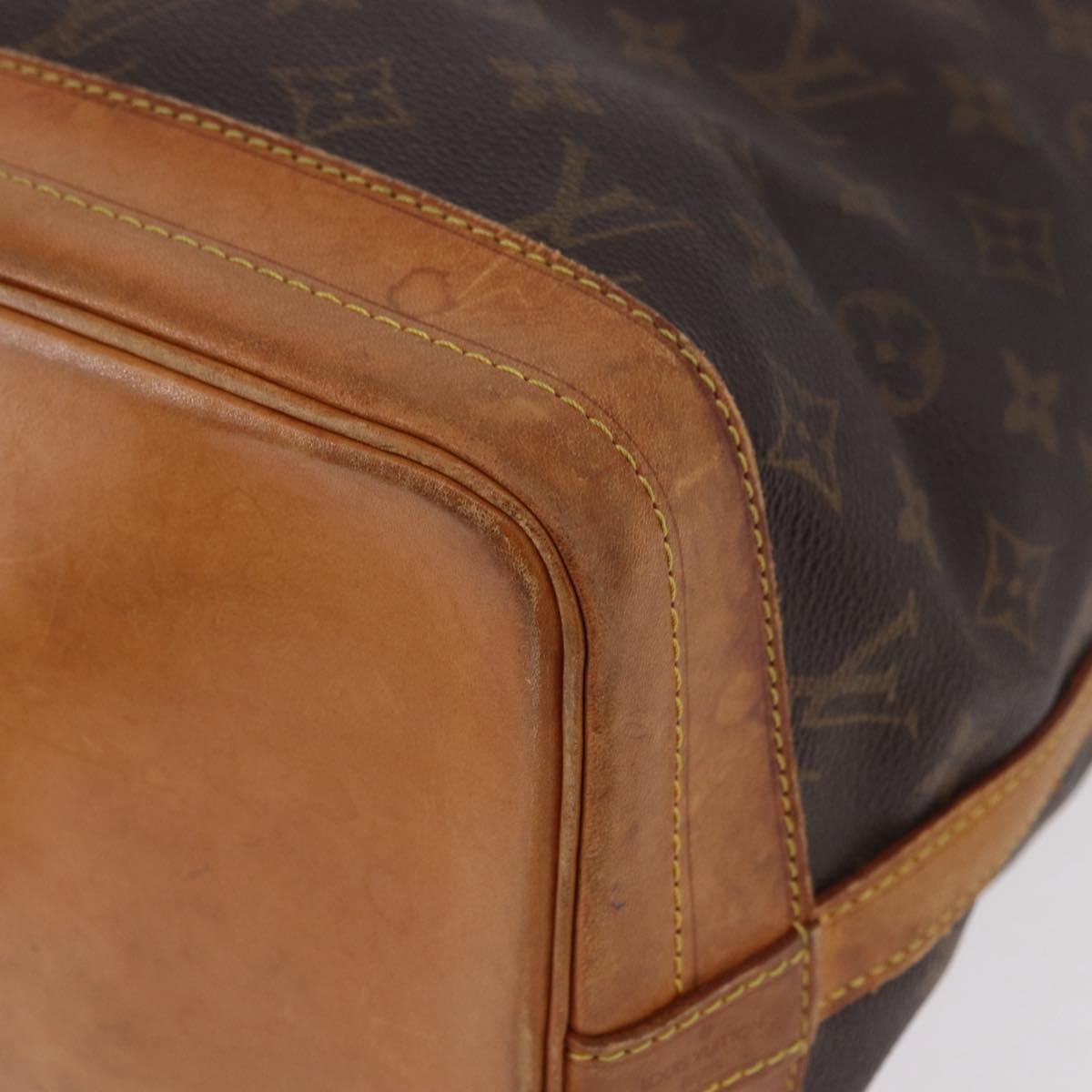LOUIS VUITTON Monogram Noe Shoulder Bag M42224 LV Auth 183961
