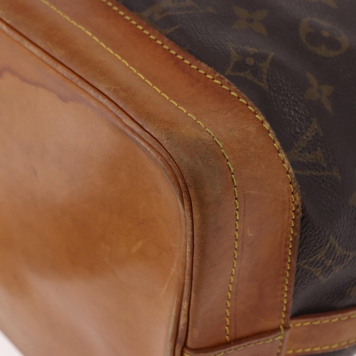 LOUIS VUITTON Monogram Noe Shoulder Bag M42224 LV Auth 183961