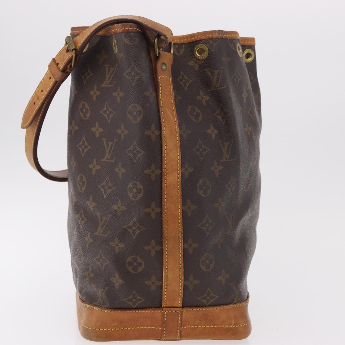LOUIS VUITTON Monogram Noe Shoulder Bag M42224 LV Auth 183961
