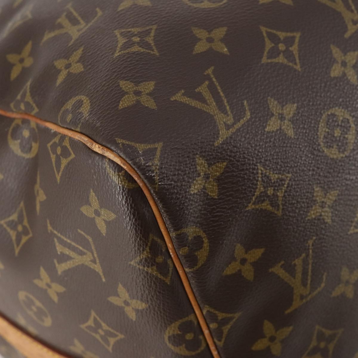 LOUIS VUITTON Monogram Keepall Bandouliere 55 Boston Bag M41414 LV Auth 183970