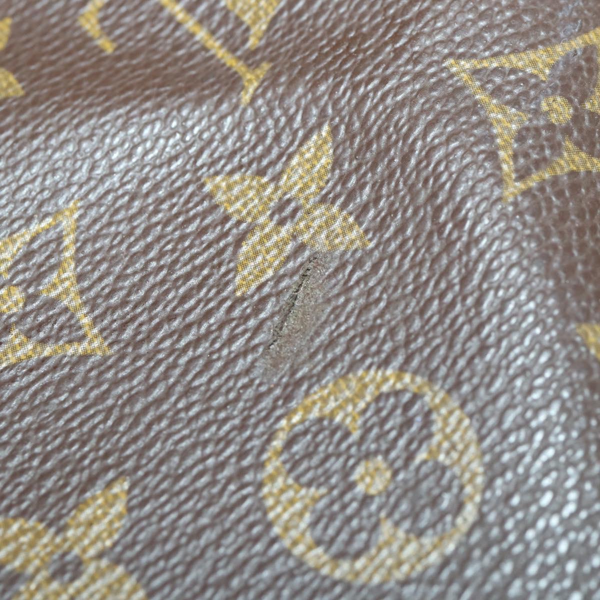 LOUIS VUITTON Monogram Keepall Bandouliere 55 Boston Bag M41414 LV Auth 183970
