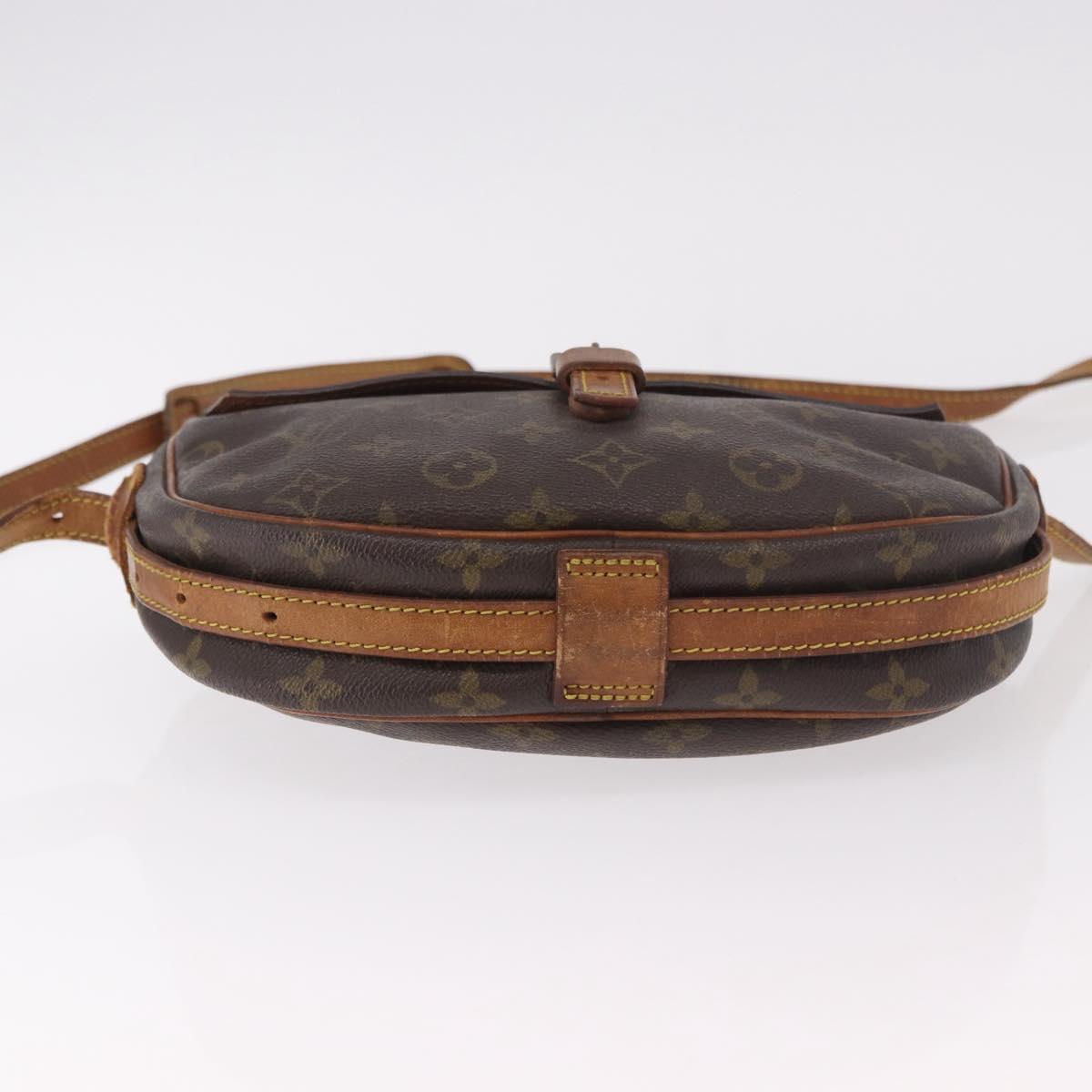 LOUIS VUITTON Monogram Jeune Fille MM Shoulder Bag M51226 LV Auth 183987