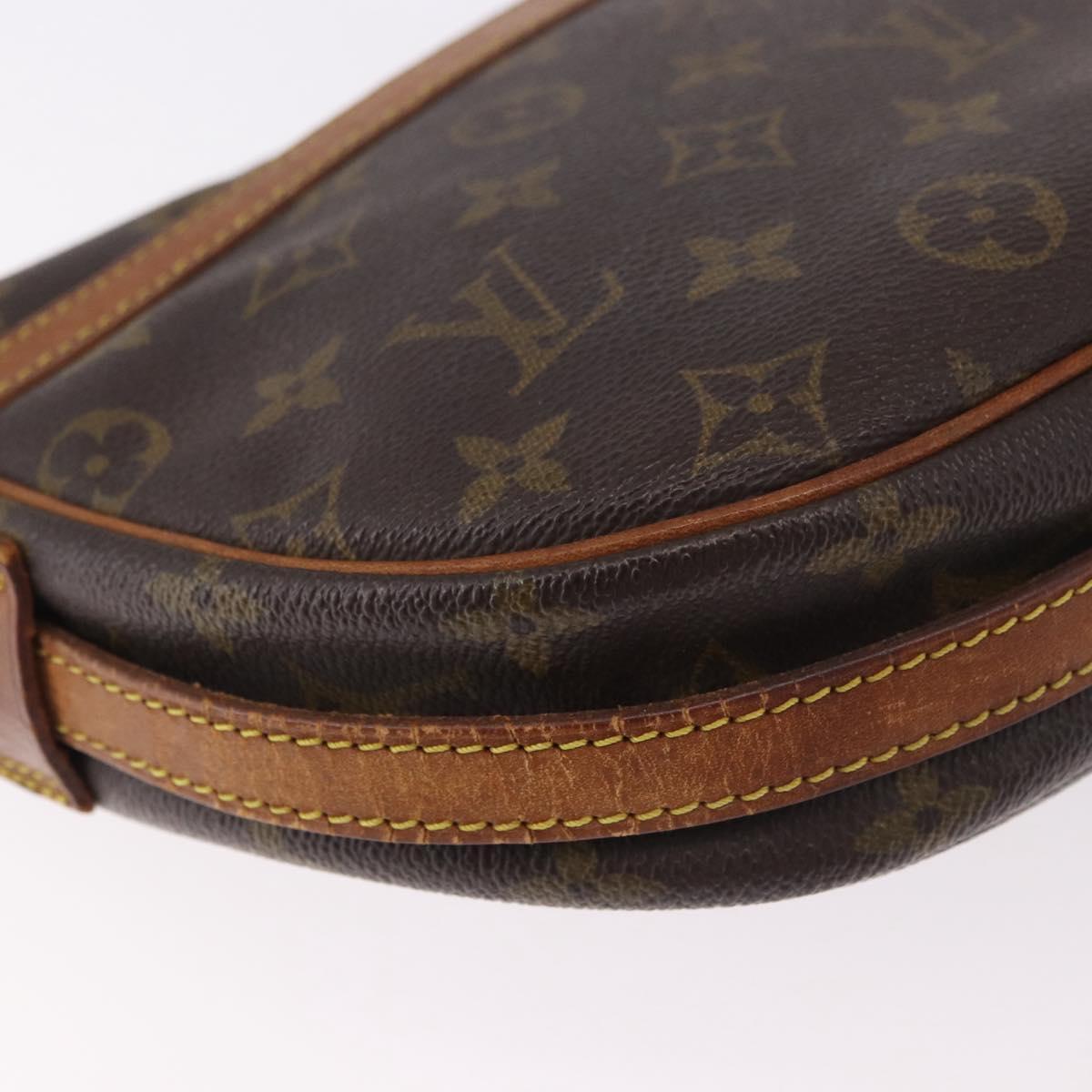 LOUIS VUITTON Monogram Jeune Fille MM Shoulder Bag M51226 LV Auth 183987