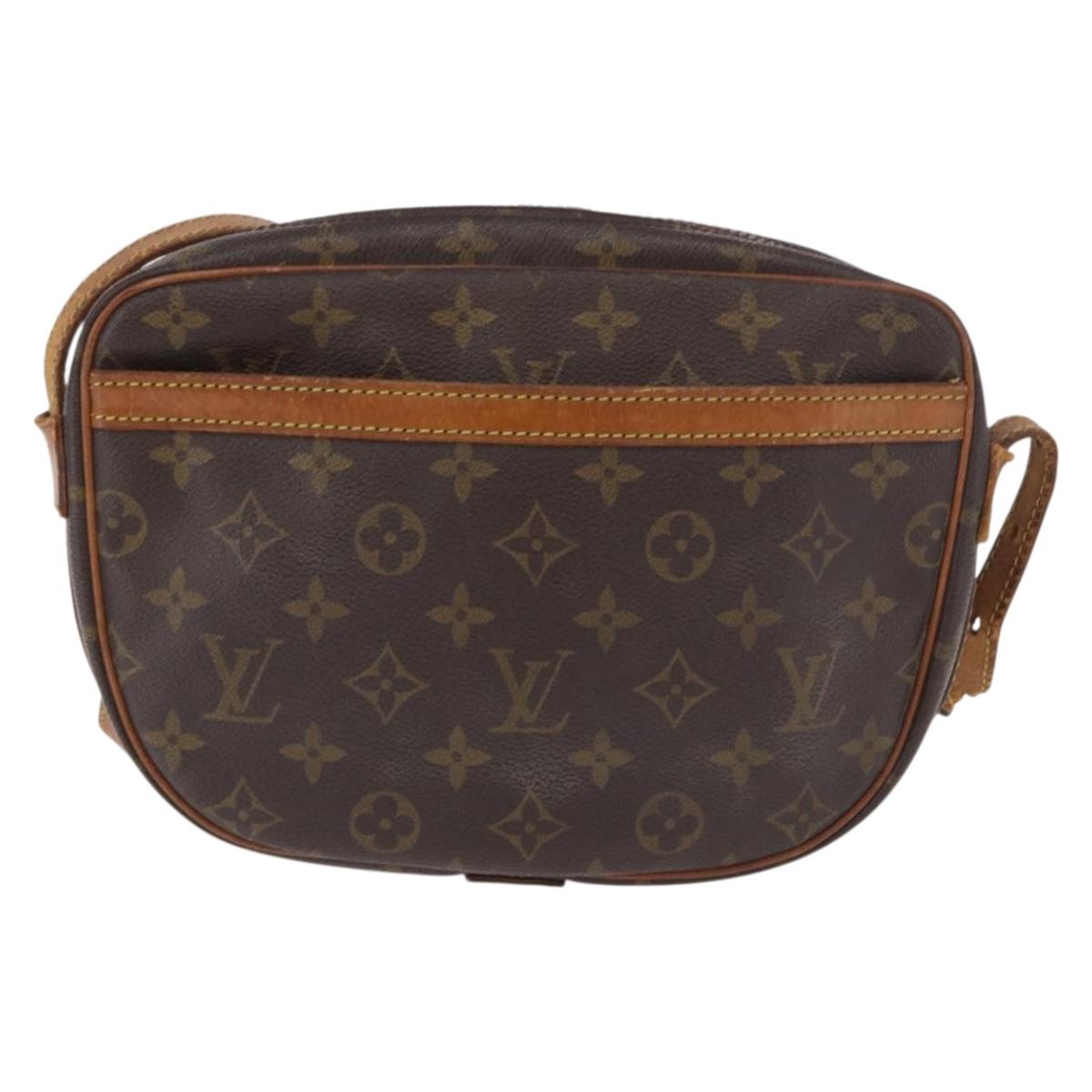 LOUIS VUITTON Monogram Jeune Fille MM Shoulder Bag M51226 LV Auth 183987