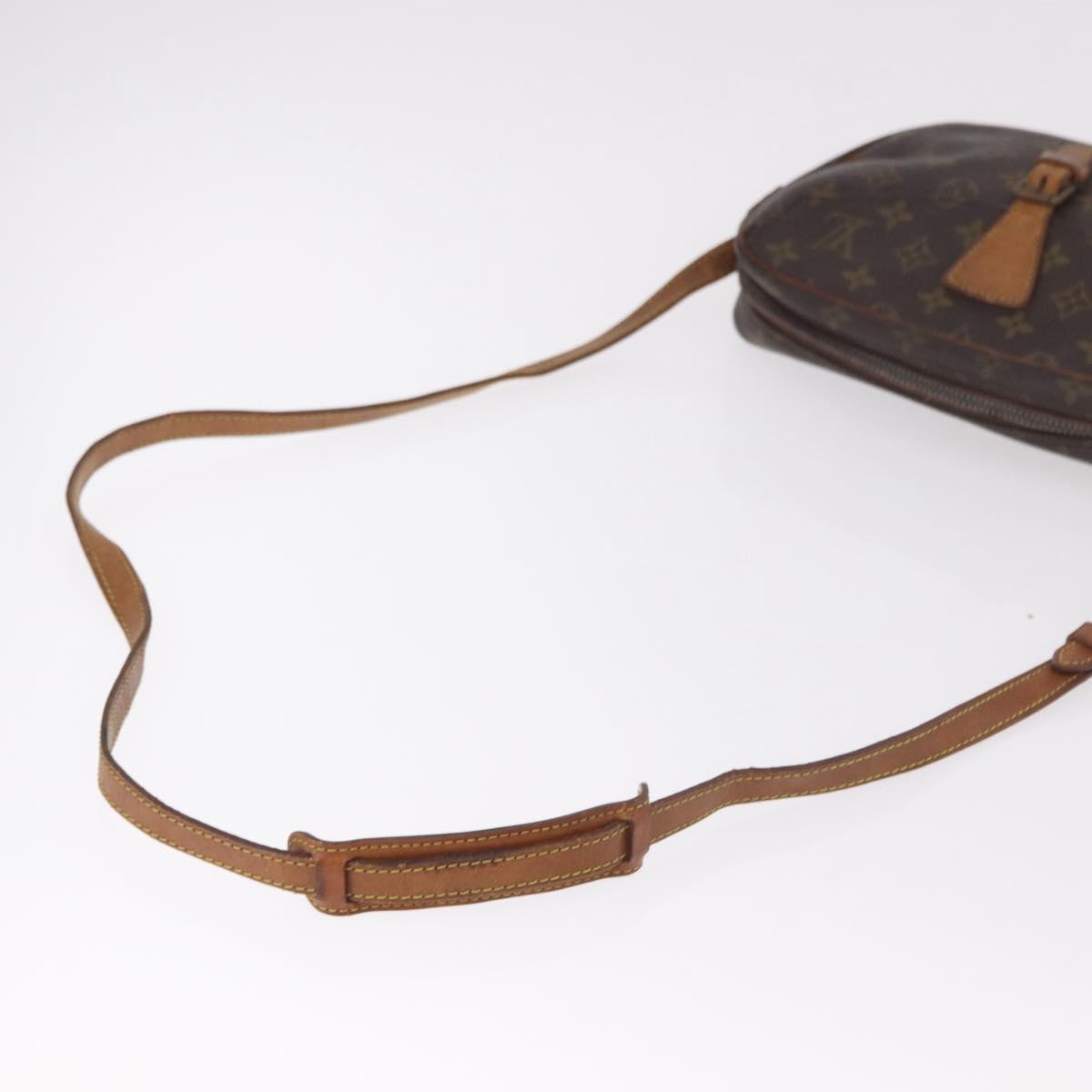 LOUIS VUITTON Monogram Jeune Fille MM Shoulder Bag M51226 LV Auth 183987