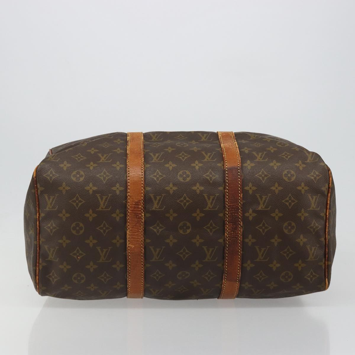 LOUIS VUITTON Monogram Sac Souple 45 Boston Bag M41624 LV Auth 184046