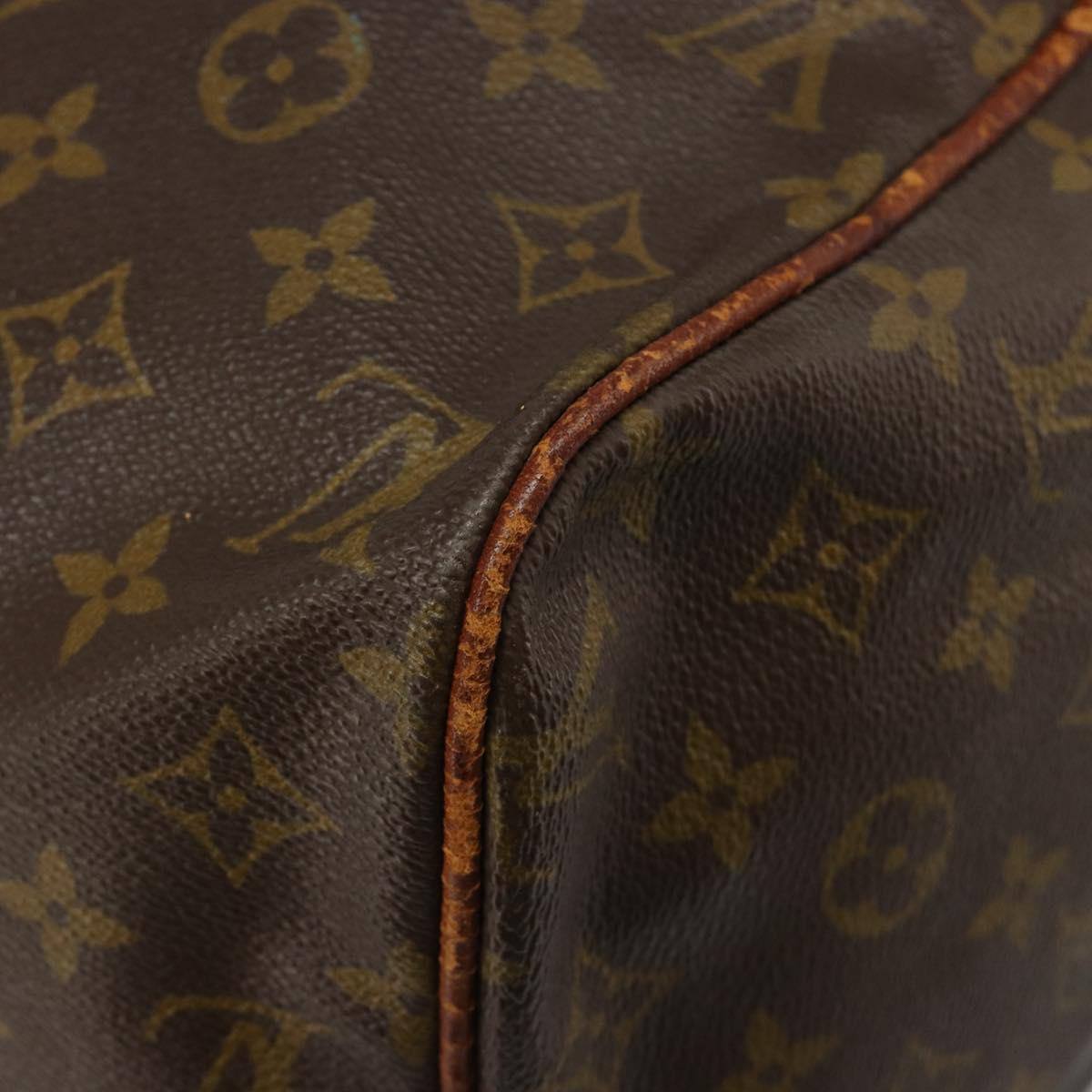 LOUIS VUITTON Monogram Sac Souple 45 Boston Bag M41624 LV Auth 184046