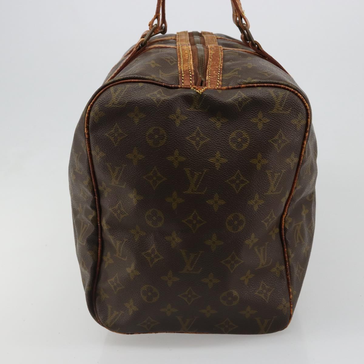 LOUIS VUITTON Monogram Sac Souple 45 Boston Bag M41624 LV Auth 184046