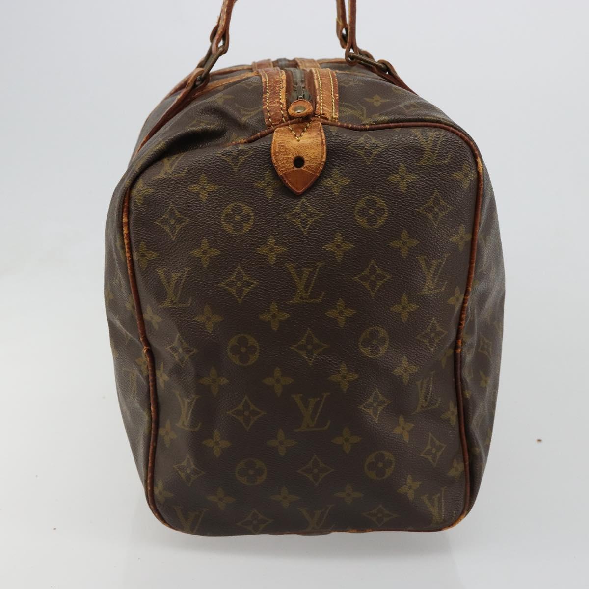 LOUIS VUITTON Monogram Sac Souple 45 Boston Bag M41624 LV Auth 184046