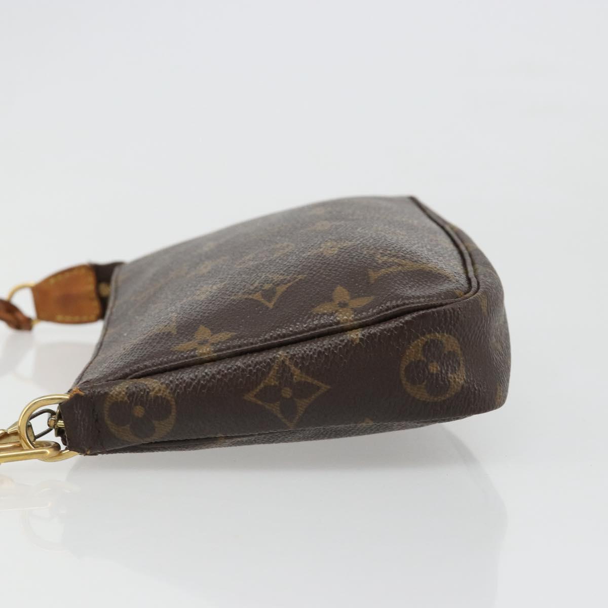LOUIS VUITTON Monogram Pochette Accessoires Accessory Pouch M51980 Auth 184050