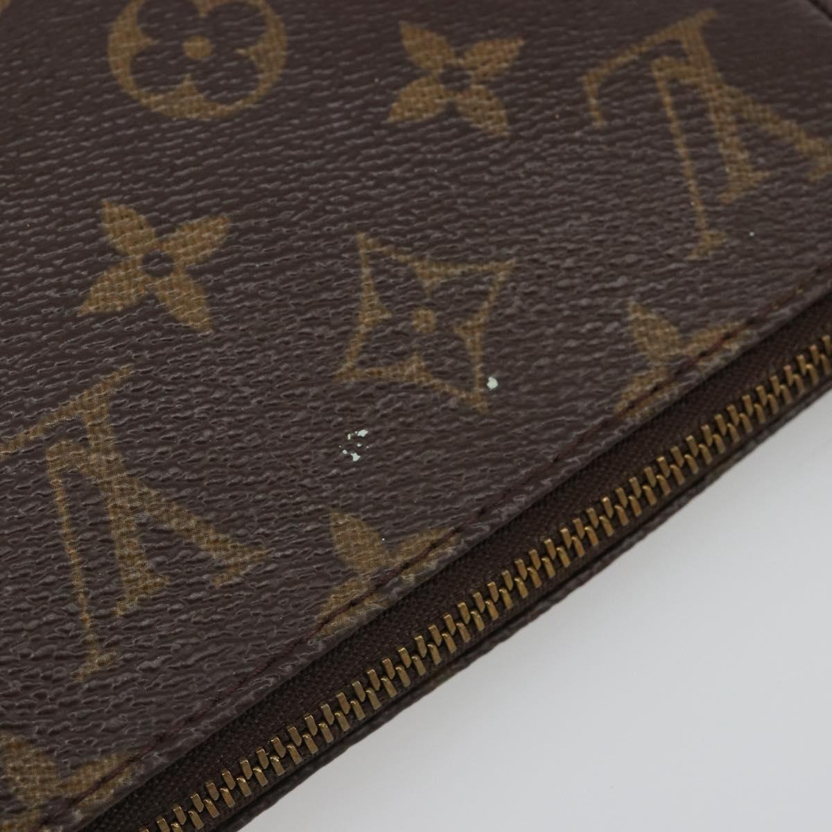 LOUIS VUITTON Monogram Pochette Accessoires Accessory Pouch M51980 Auth 184050
