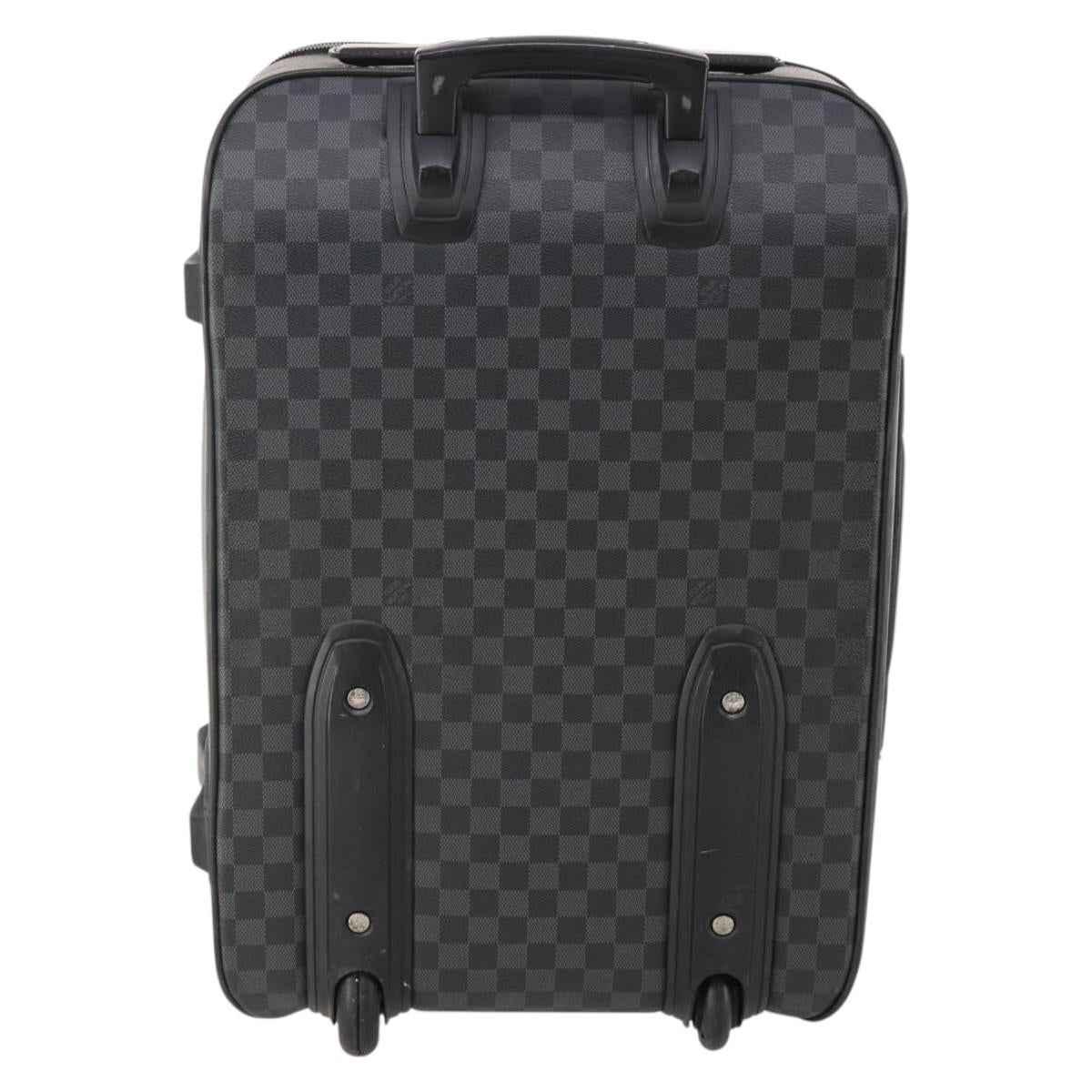 LOUIS VUITTON Damier Graphite Pegas 55 N23300 LV Auth 184132