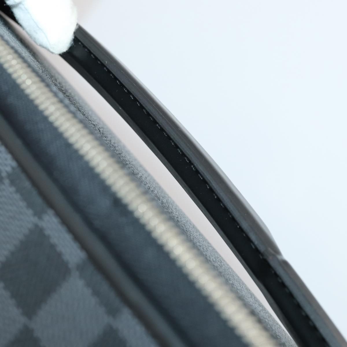 LOUIS VUITTON Damier Graphite Pegas 55 N23300 LV Auth 184132