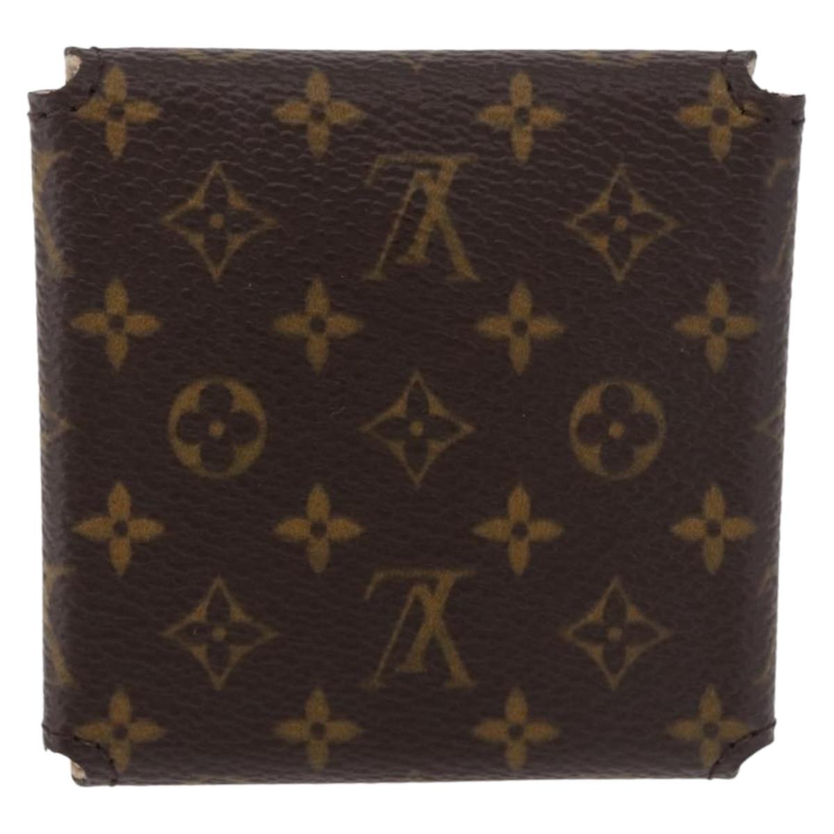 LOUIS VUITTON Monogram Jewelry case Jewelry Box LV Auth 184134
