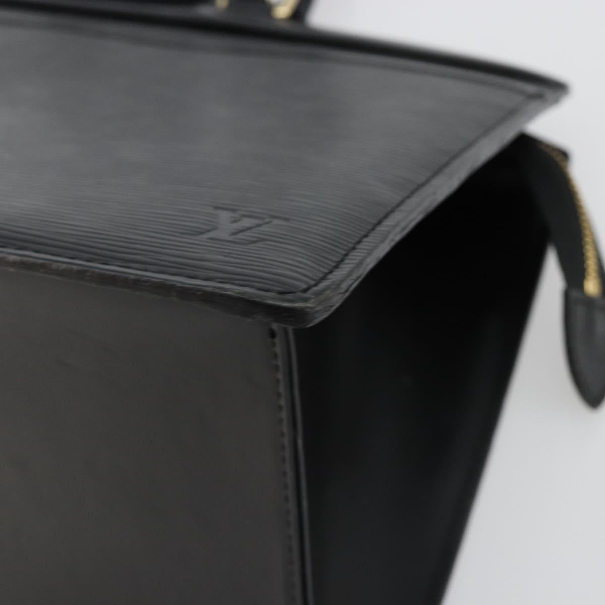 LOUIS VUITTON Epi Riviera Hand Bag Black M48182 LV Auth 184138