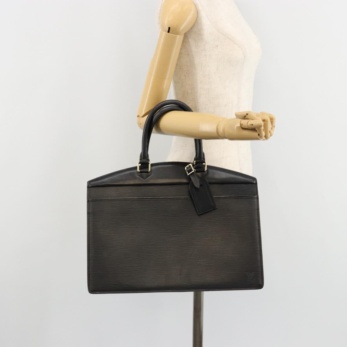 LOUIS VUITTON Epi Riviera Hand Bag Black M48182 LV Auth 184138