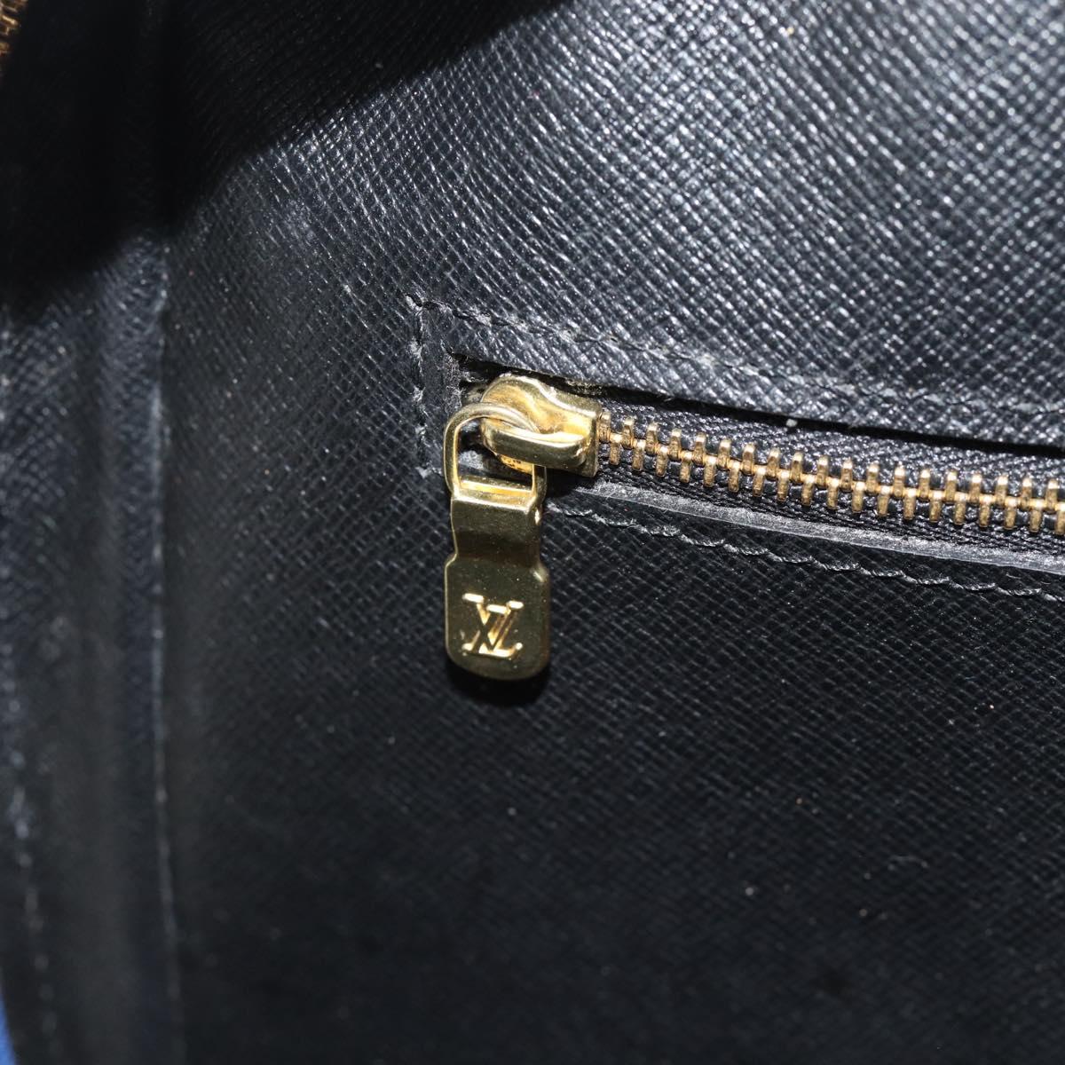 LOUIS VUITTON Epi Porte Documents Voyage Bag Blue M54475 LV Auth 184139