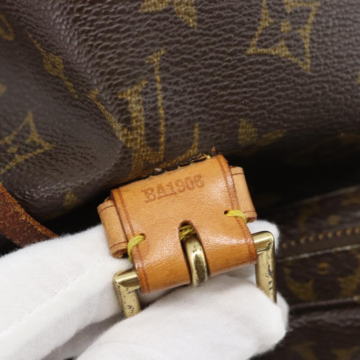 LOUIS VUITTON Monogram Montsouris GM Backpack M51135 LV Auth 184140