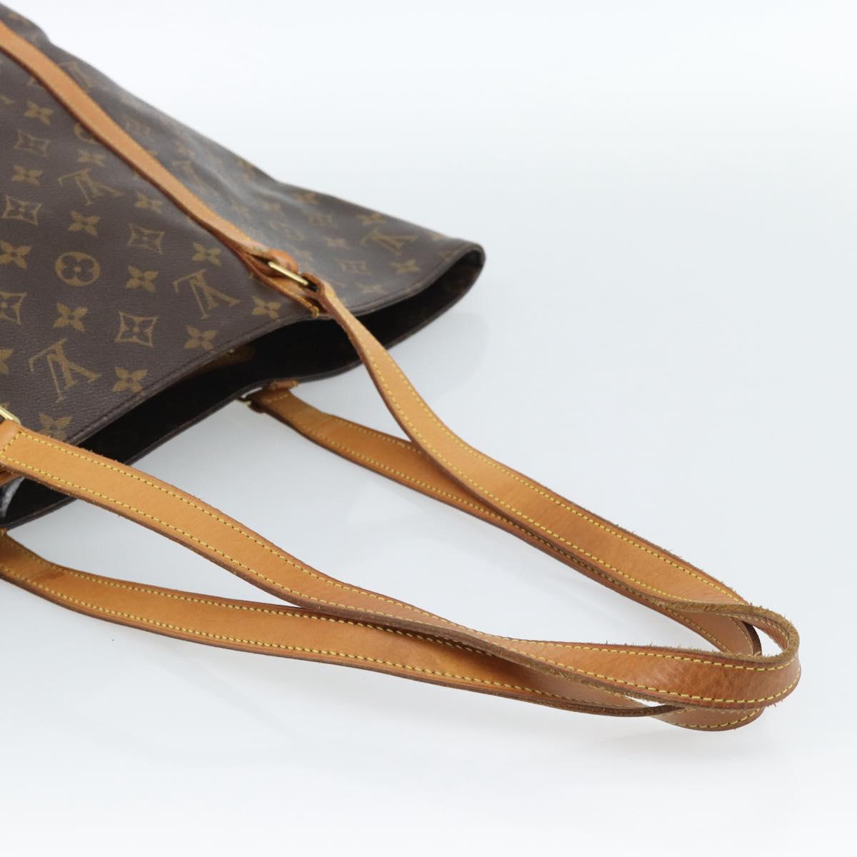 LOUIS VUITTON Monogram Sac Shopping Tote Bag M51108 LV Auth 184143