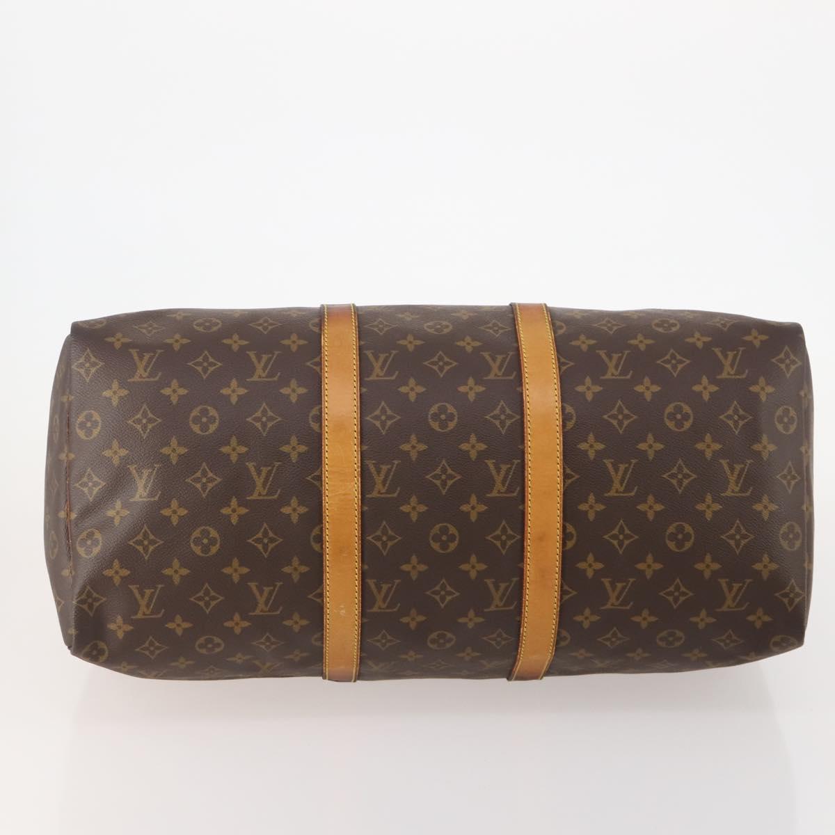 LOUIS VUITTON Monogram Keepall 50 Boston Bag M41426 LV Auth 184147