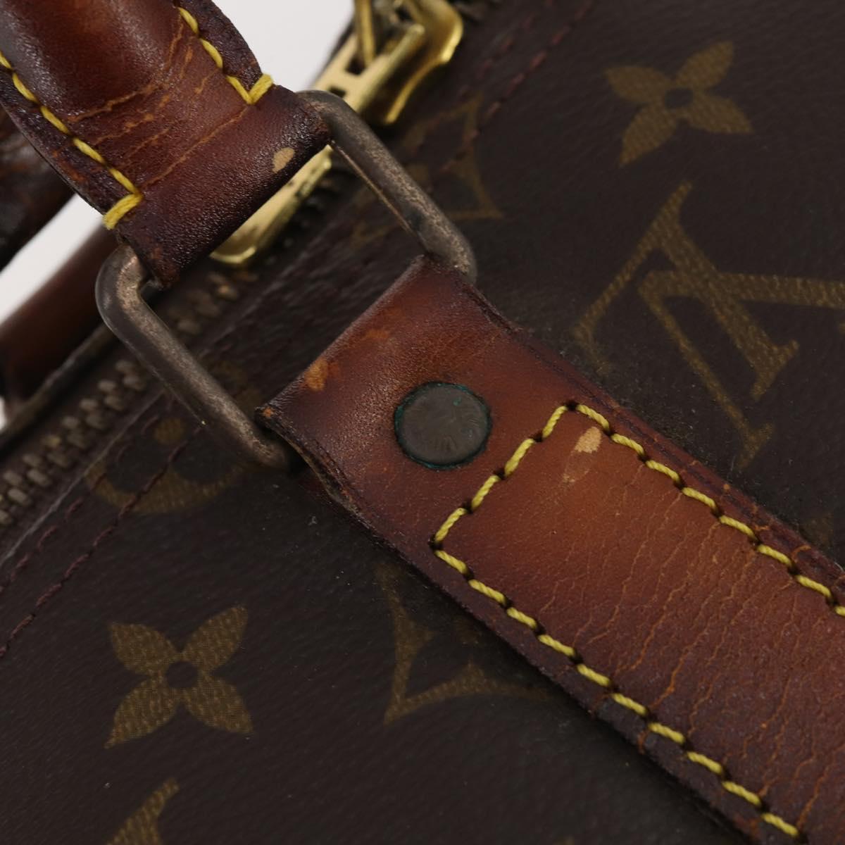 LOUIS VUITTON Monogram Keepall 50 Boston Bag M41426 LV Auth 184147