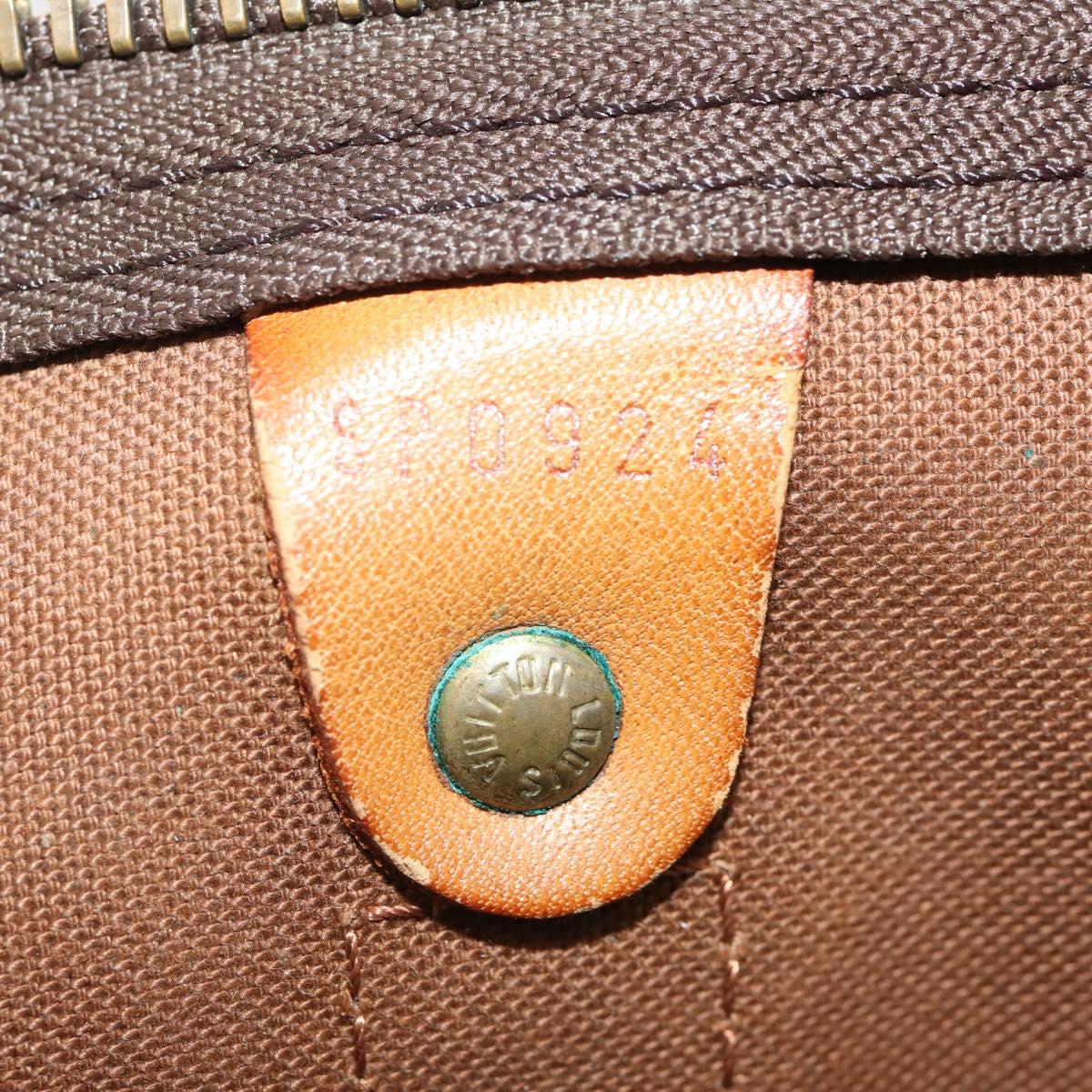 LOUIS VUITTON Monogram Keepall 50 Boston Bag M41426 LV Auth 184147