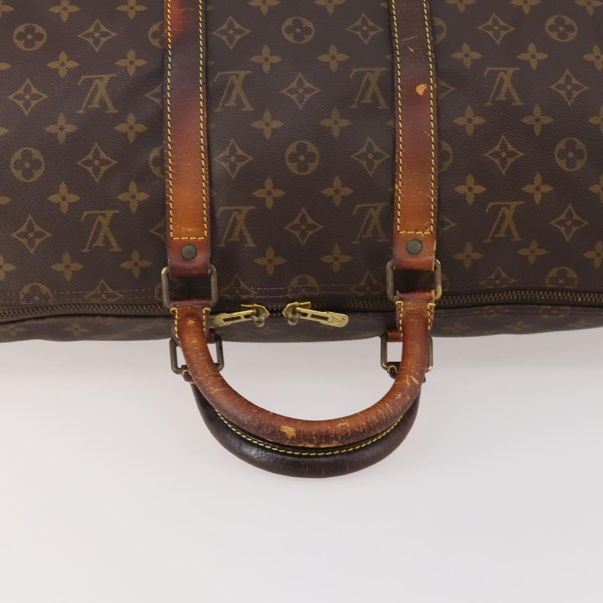 LOUIS VUITTON Monogram Keepall 50 Boston Bag M41426 LV Auth 184147