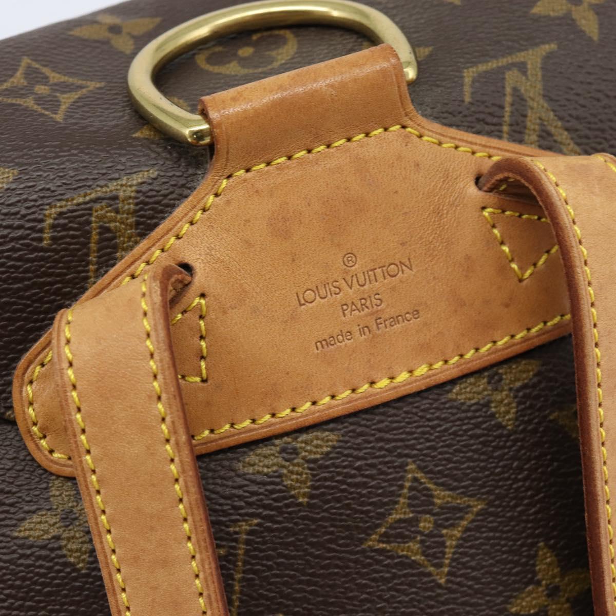 LOUIS VUITTON Monogram Montsouris MM Backpack M51136 LV Auth 184165
