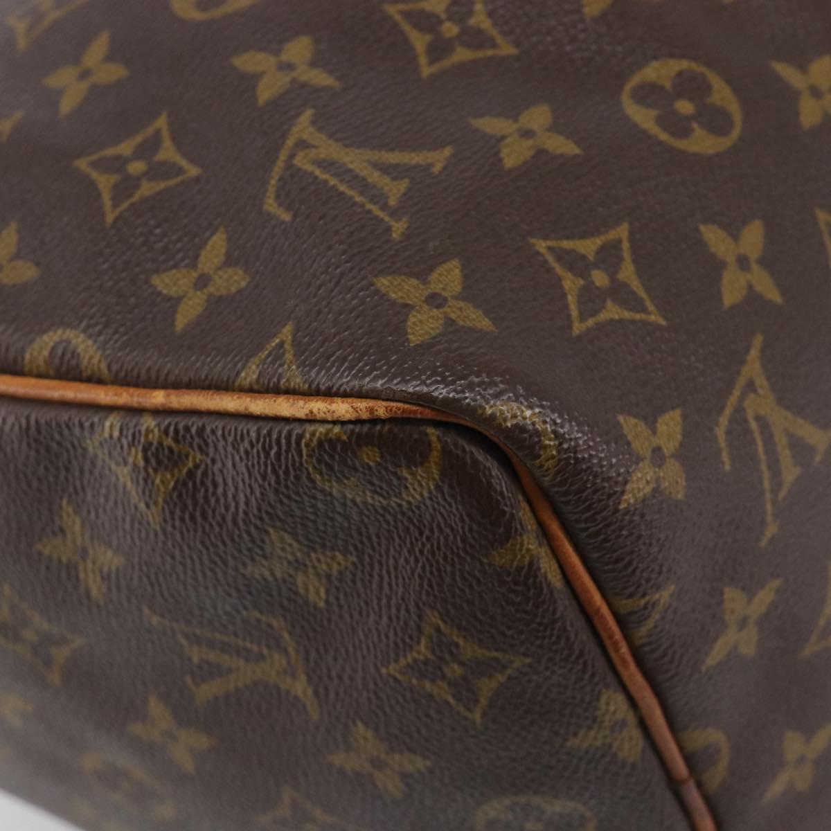 LOUIS VUITTON Monogram Speedy 30 Hand Bag M41526 LV Auth 184184