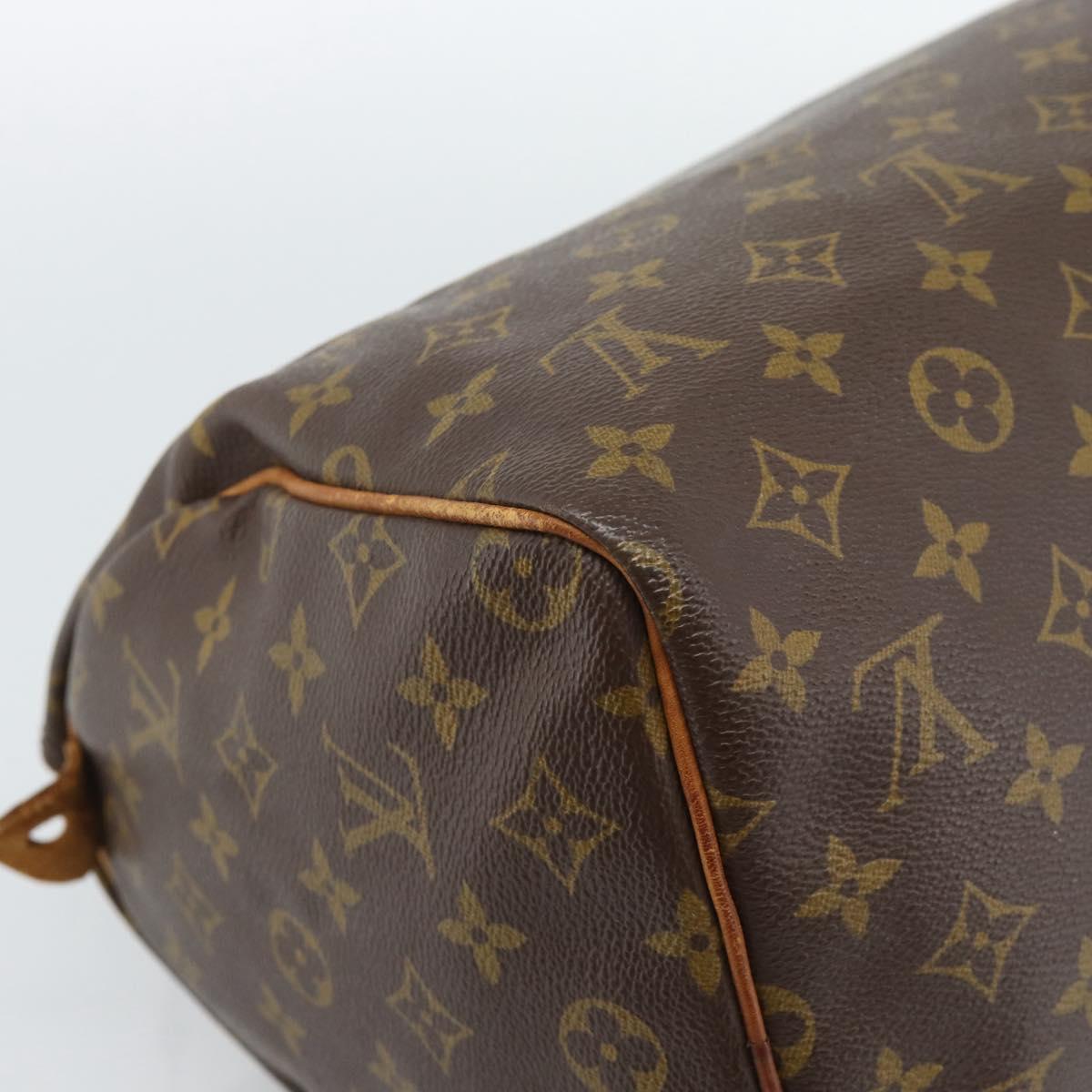 LOUIS VUITTON Monogram Speedy 30 Hand Bag M41526 LV Auth 184184A