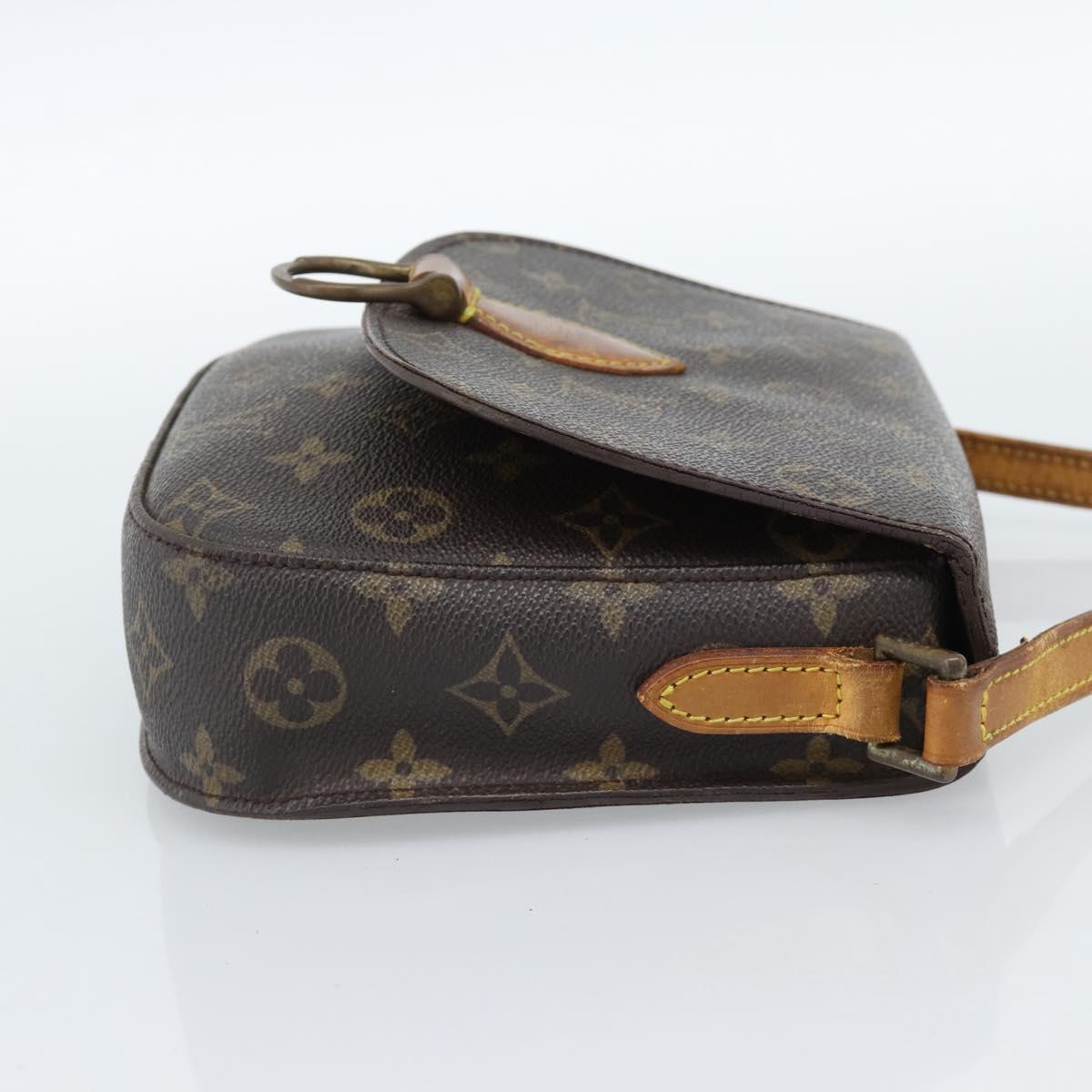 LOUIS VUITTON Monogram Saint Cloud MM Shoulder Bag M51243 LV Auth 184189