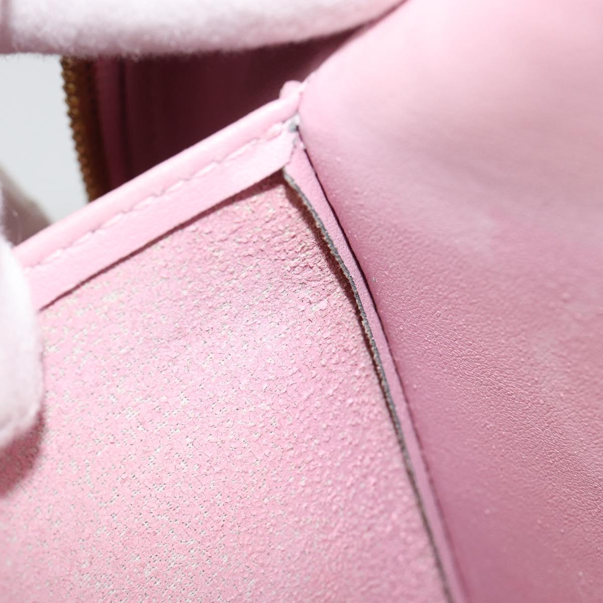 LOUIS VUITTON Monogram Vernis Marley Marshmallow Pink M91039 LV Auth 184200