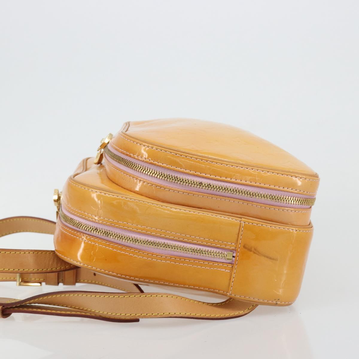 LOUIS VUITTON Monogram Vernis Marley Marshmallow Pink M91039 LV Auth 184200