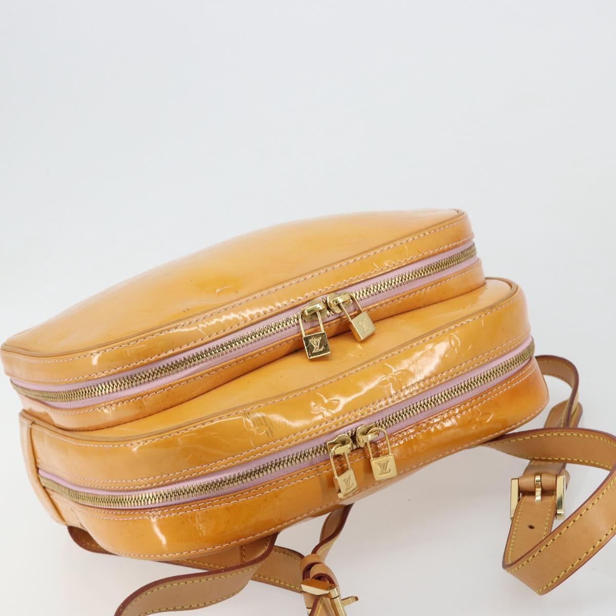 LOUIS VUITTON Monogram Vernis Marley Marshmallow Pink M91039 LV Auth 184200