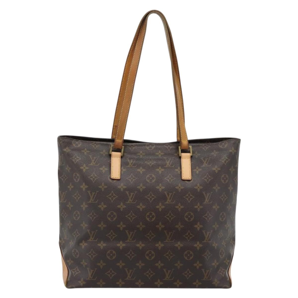 LOUIS VUITTON Monogram Cabas Mezzo Tote Bag M51151 LV Auth 184204