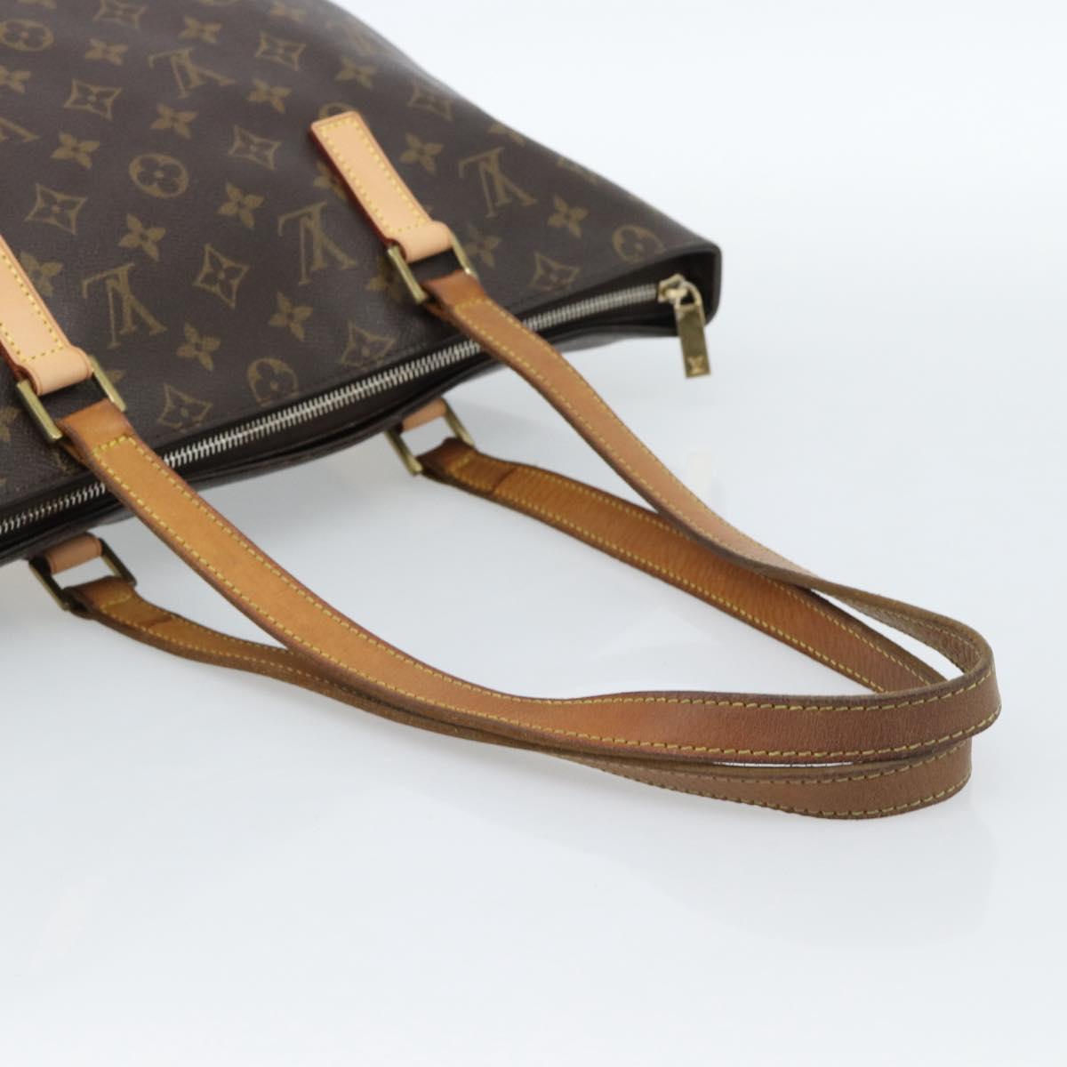 LOUIS VUITTON Monogram Cabas Mezzo Tote Bag M51151 LV Auth 184204
