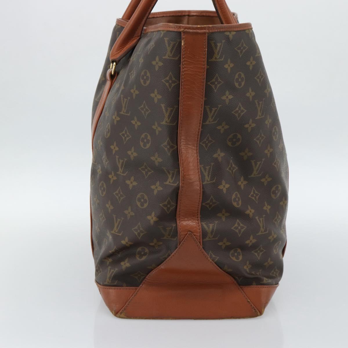 LOUIS VUITTON Monogram Sac Weekend GM Tote Bag M42420 LV Auth 184205