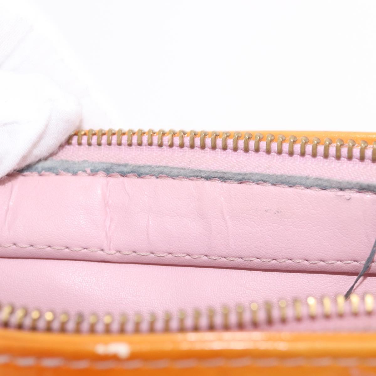 LOUIS VUITTON Monogram Vernis Houston Bag Marshmallow Pink M91302 LV Auth 184212