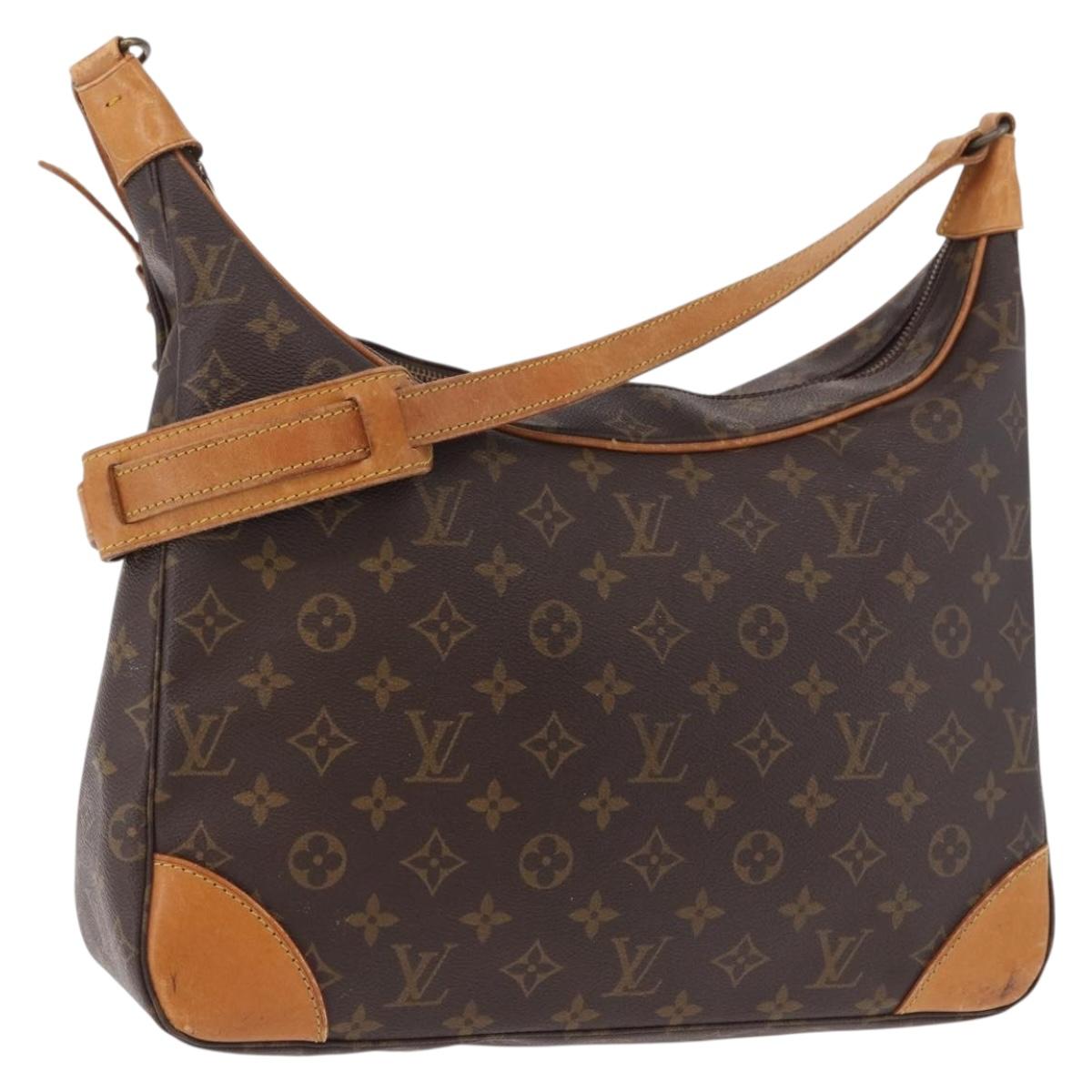 LOUIS VUITTON Monogram Boulogne 35 Shoulder Bag M51260 LV Auth 184216