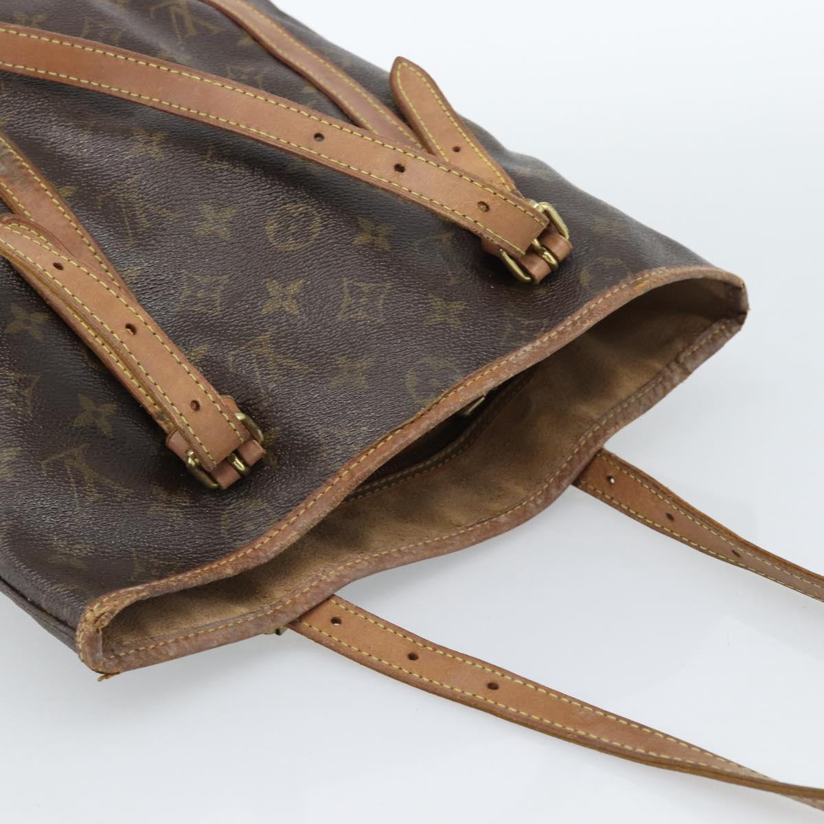 LOUIS VUITTON Monogram Bucket GM Shoulder Bag M42236 LV Auth 184217
