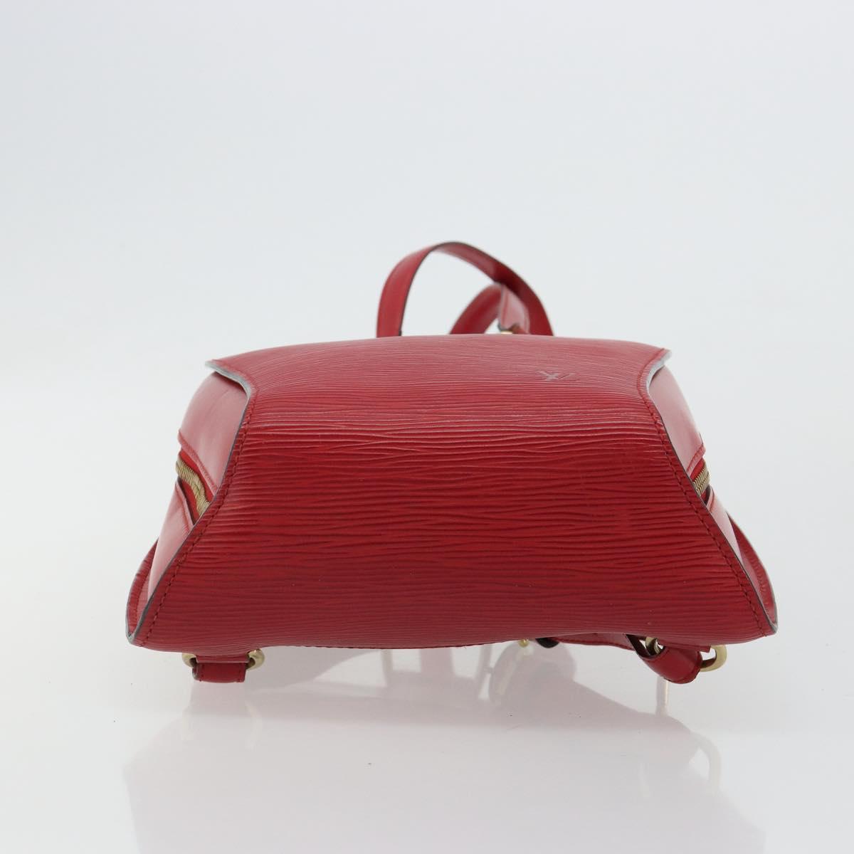 LOUIS VUITTON Epi Mabillon Backpack Castilian Red M52237 LV Auth 184225A