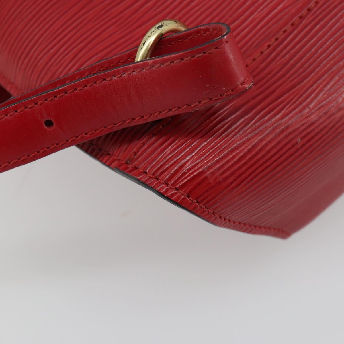 LOUIS VUITTON Epi Mabillon Backpack Castilian Red M52237 LV Auth 184225A