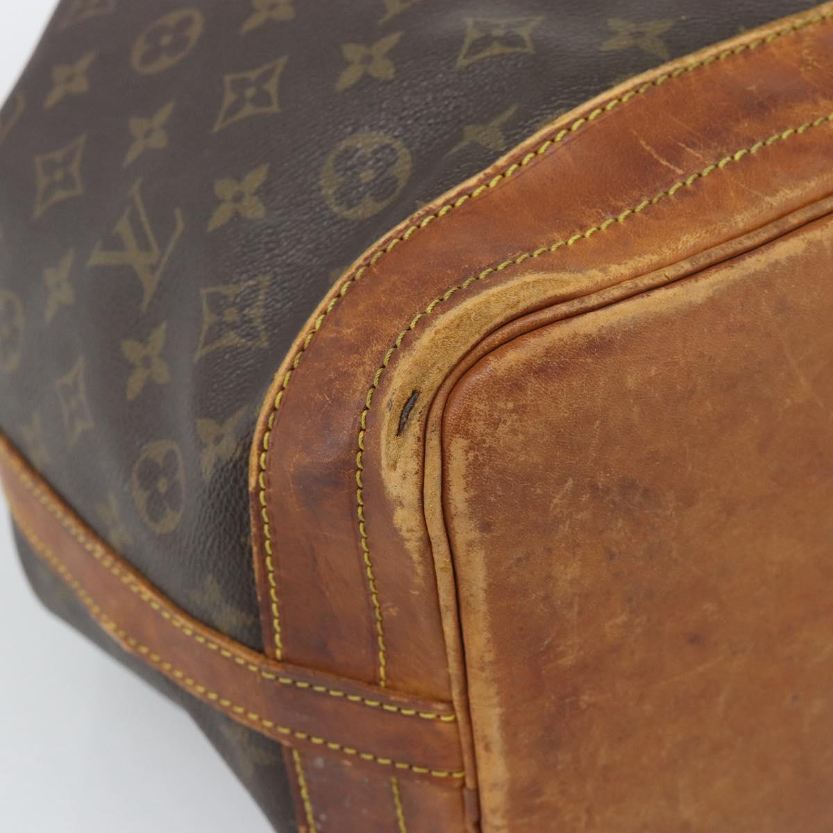 LOUIS VUITTON Monogram Noe Shoulder Bag M42224 LV Auth 184228