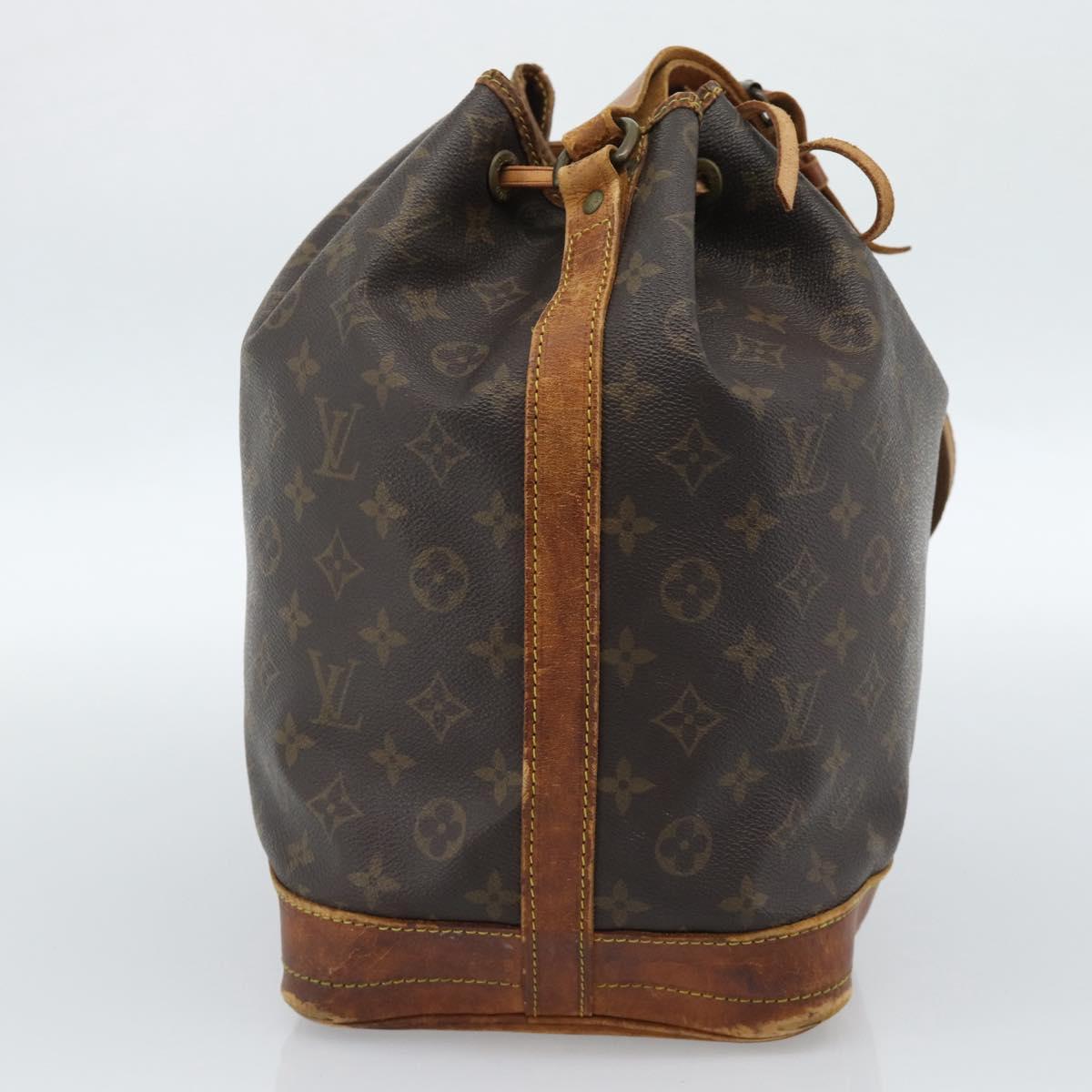 LOUIS VUITTON Monogram Noe Shoulder Bag M42224 LV Auth 184228