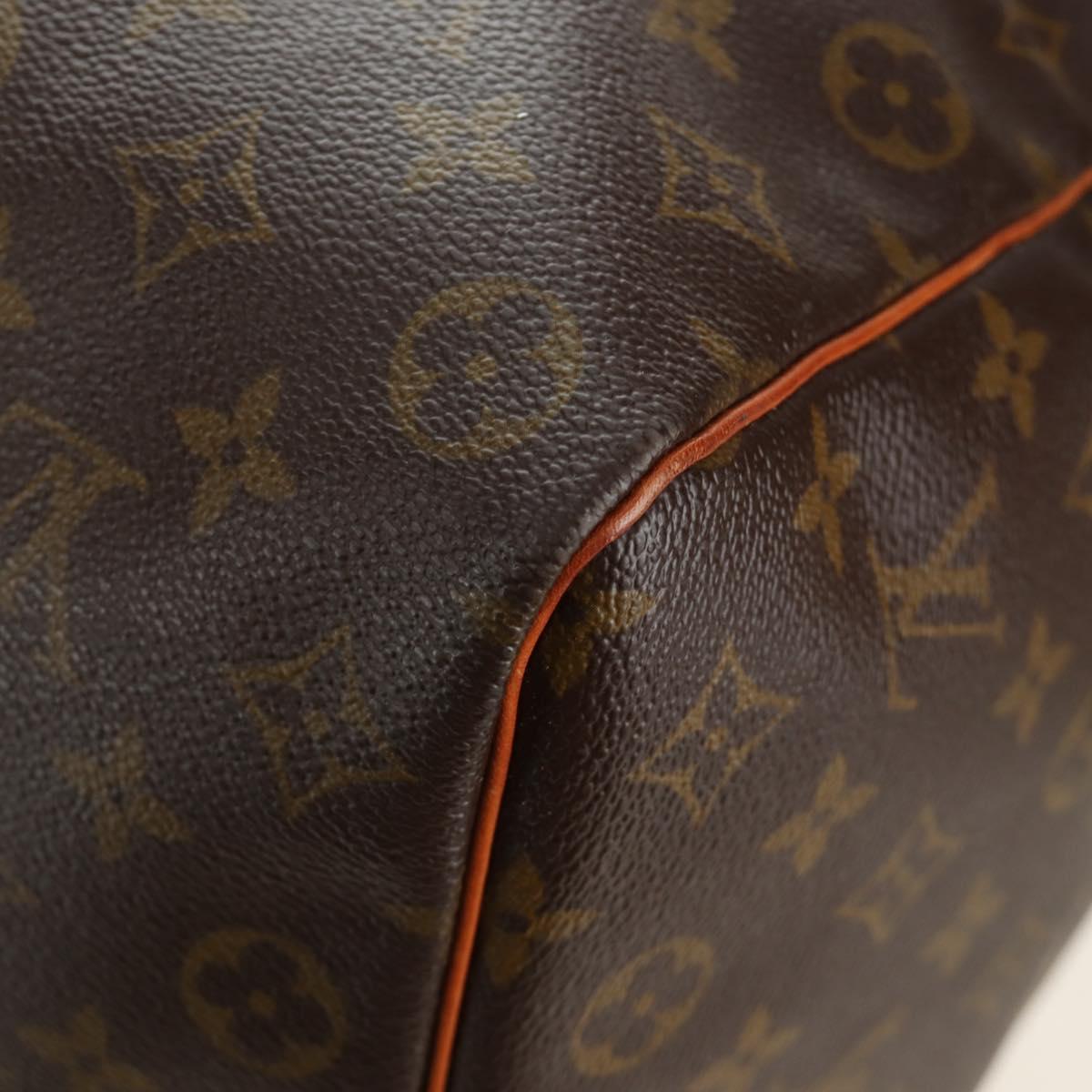 LOUIS VUITTON Monogram Keepall 50 Boston Bag M41426 LV Auth 184229V