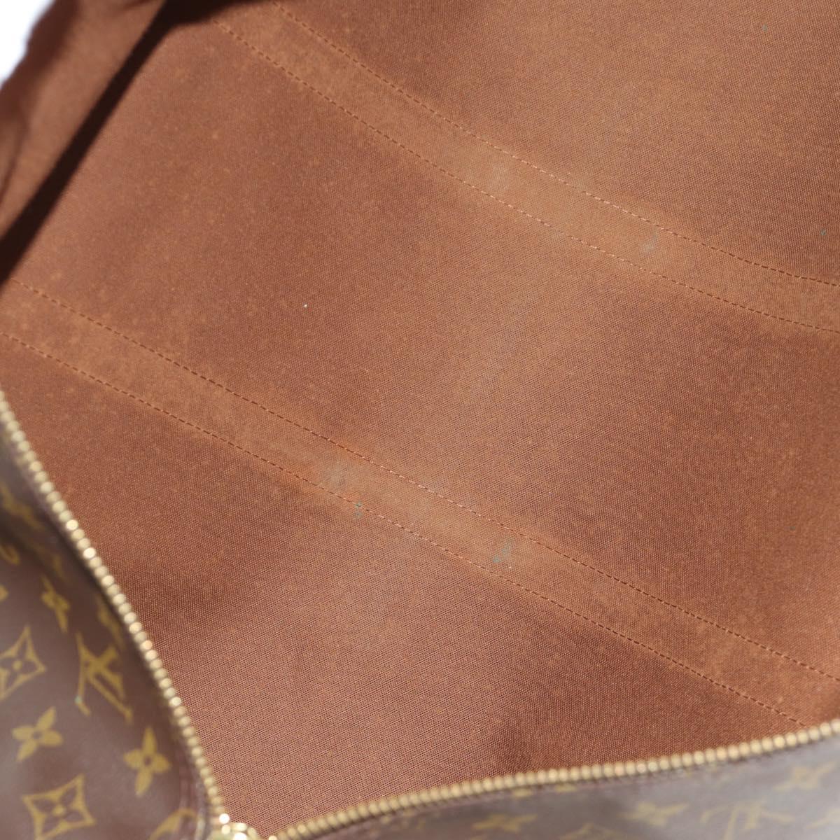 LOUIS VUITTON Monogram Keepall 50 Boston Bag M41426 LV Auth 184229V