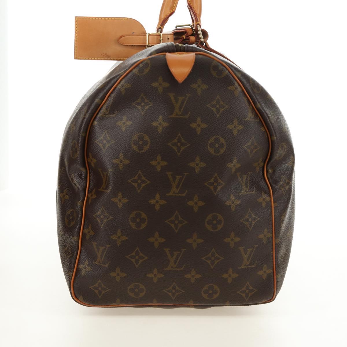 LOUIS VUITTON Monogram Keepall 50 Boston Bag M41426 LV Auth 184229V